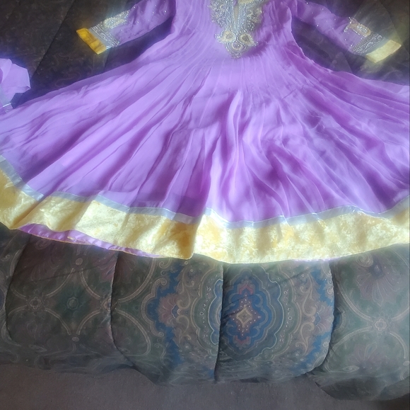 Indian Pakistani Party Dress (3-piece-set)- Preowned! - Picture 3 of 10